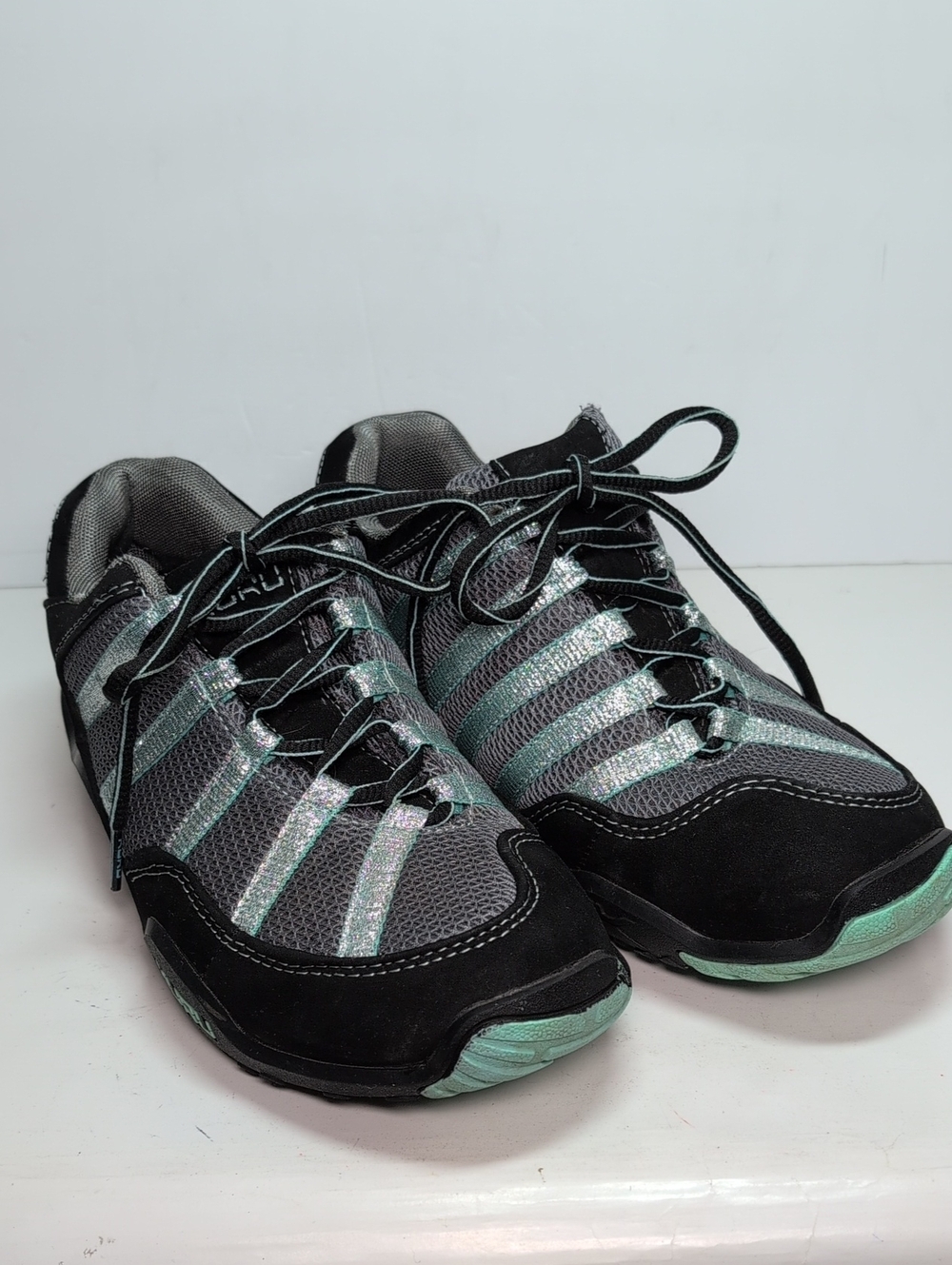 Kuru Chicane trail hiking black delirium womans sneakers size 8.5W EU 39
